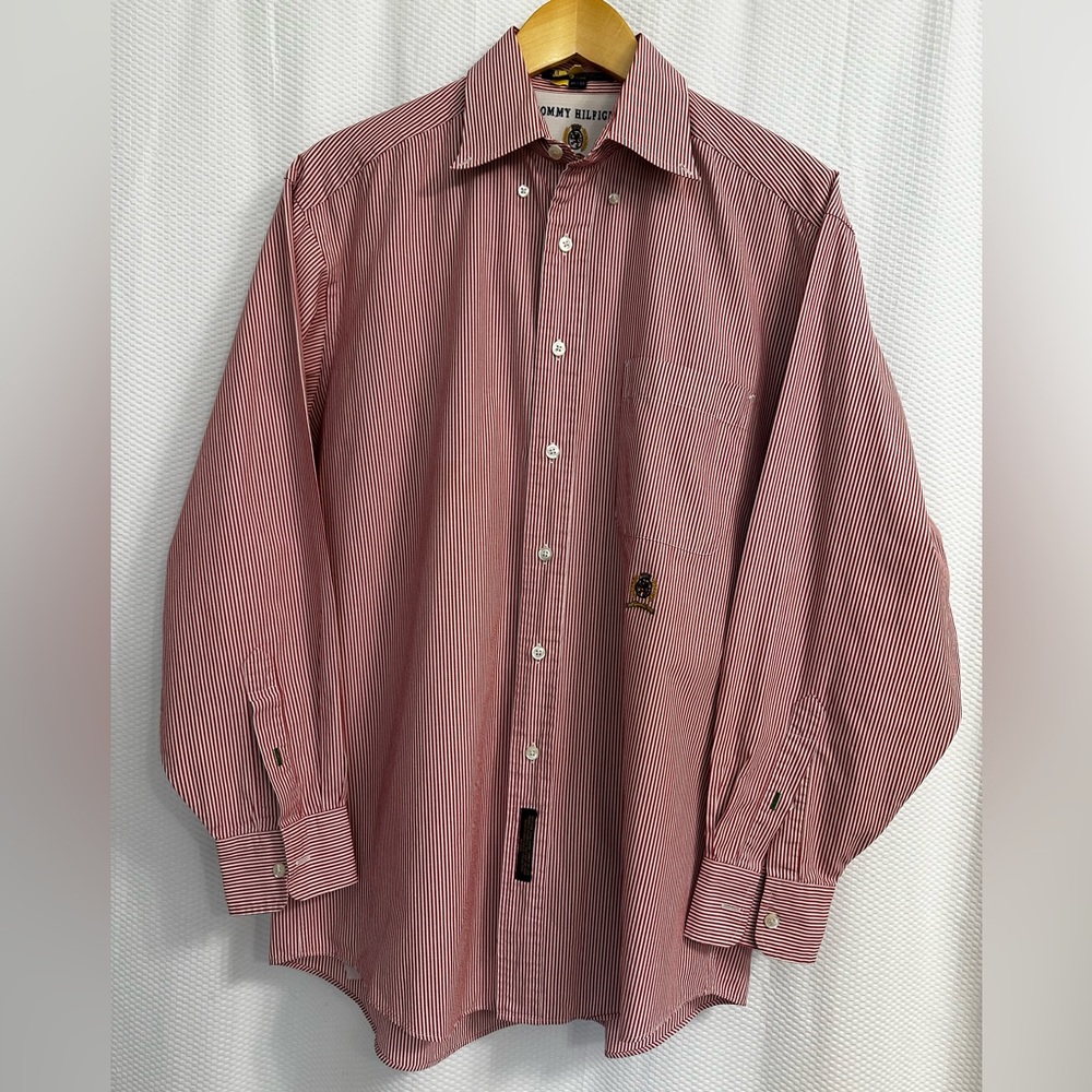 Vintage Tommy Hilfiger Pinpoint Button Down Shirt